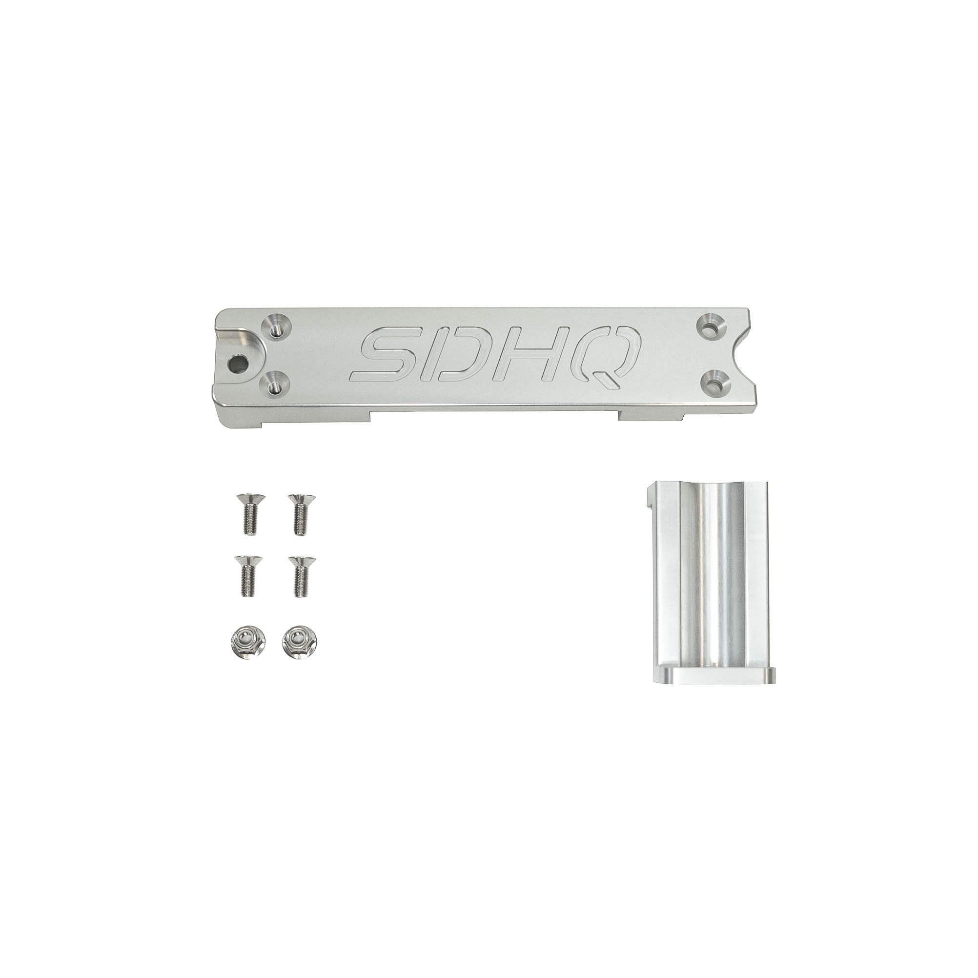 SDHQ Built 2023+ Ford Super Duty Single Battery Billet Battery Hold Down Kit