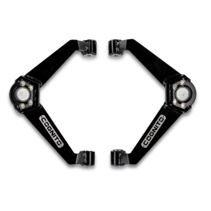 Cognito Ball Joint SM Series Upper Control Arm Kit for 01-10 Silverado/Sierra 2500/3500 2WD/4WD Front View