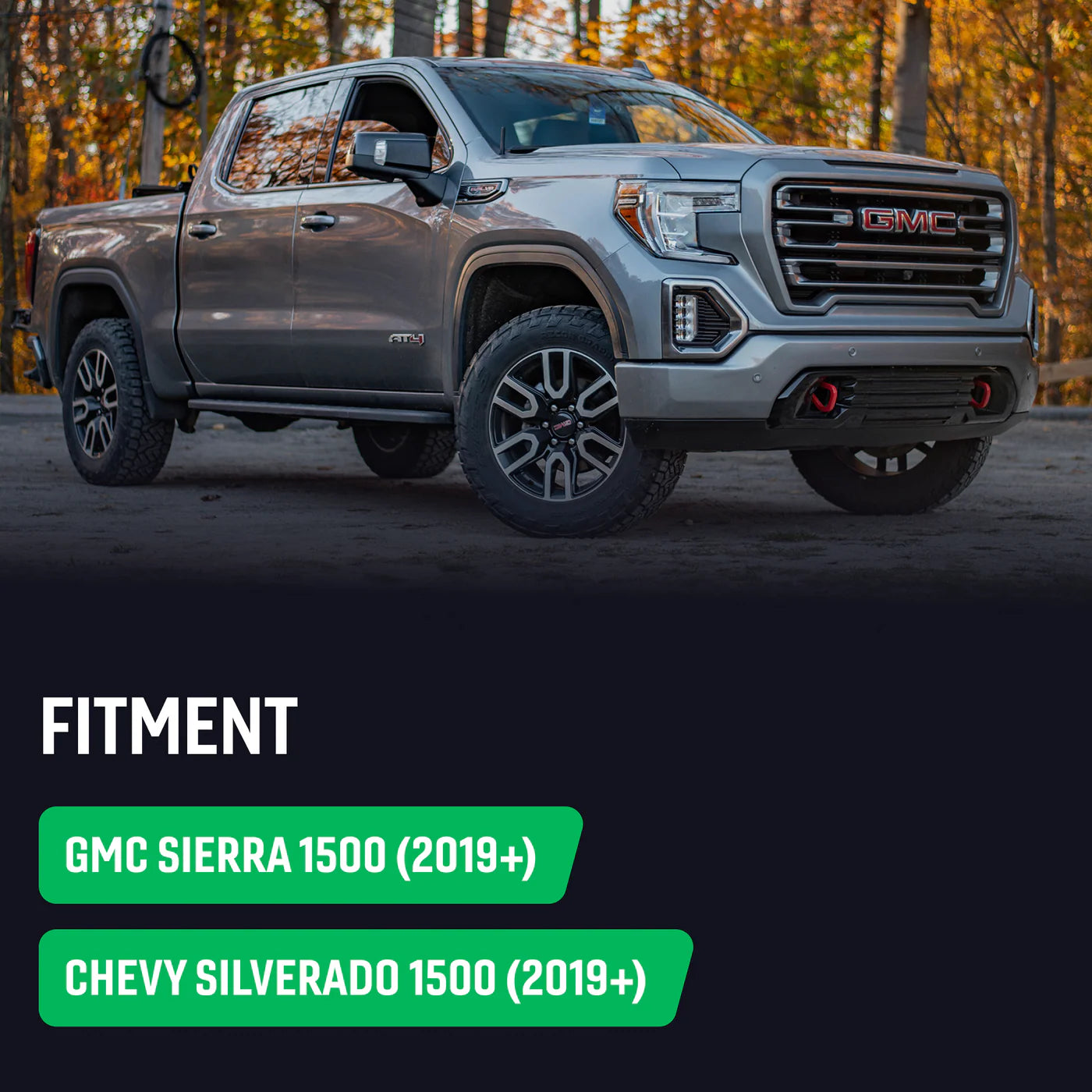 Perfect-Fit Stubby Antenna | Chevrolet Silverado 1500 (2019+), GMC Sierra 1500 (2019+)