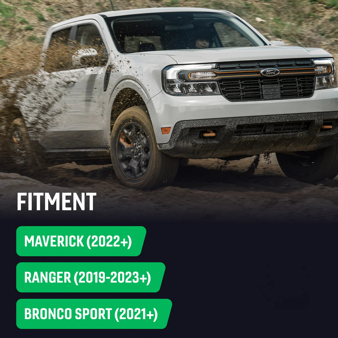 Perfect-Fit Stubby Antenna | Ford Maverick (2022+), Ranger (2019-2023) and Bronco Sport (2021+)