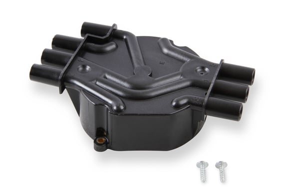 ACCEL Distributor Cap - Chevy / GMC Vortec - V6 - Socket Style - Crab - Black