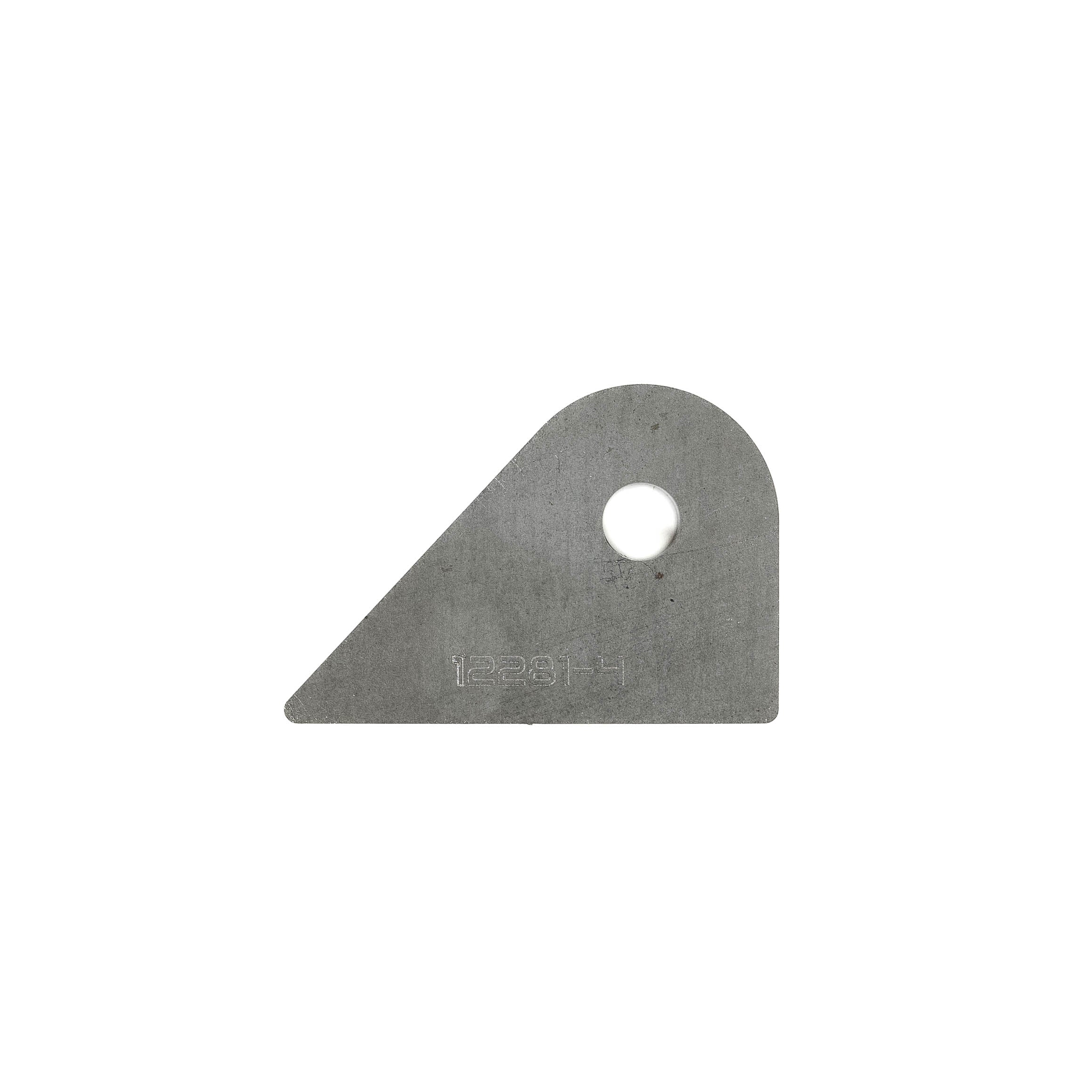 SDHQ Built Frame Mount Tab | 1/4" Thick, 1/2" Bolt Hole, 1-3/8" Standoff