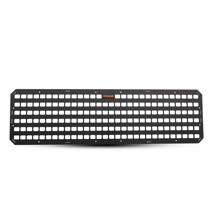 128L Rugged Case Molle Panel Front View Black