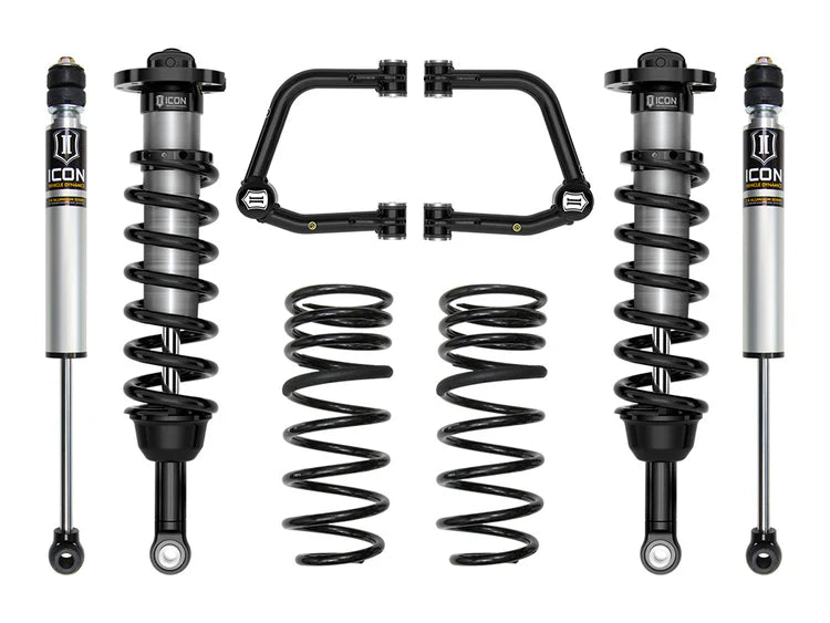 ICON 2025-2026 Toyota 4Runner 2WD, 1.25-3" Lift, Stage 2 Suspension System, Tubular