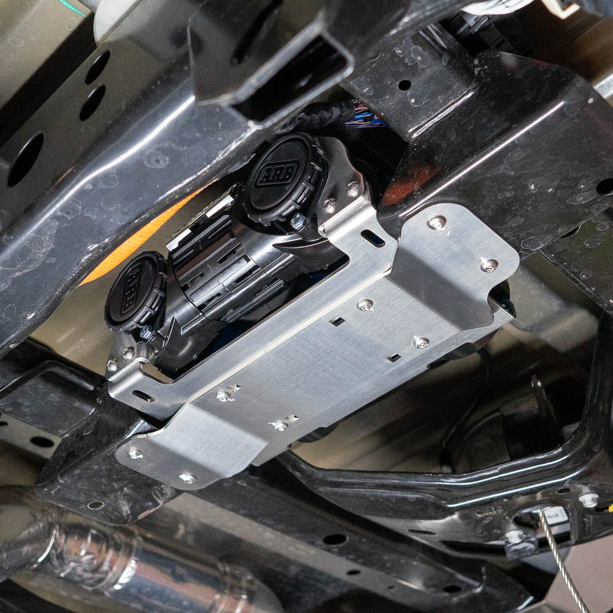 2021+ Ford F-150 Raptor Under Bed ARB Twin Compressor Mount