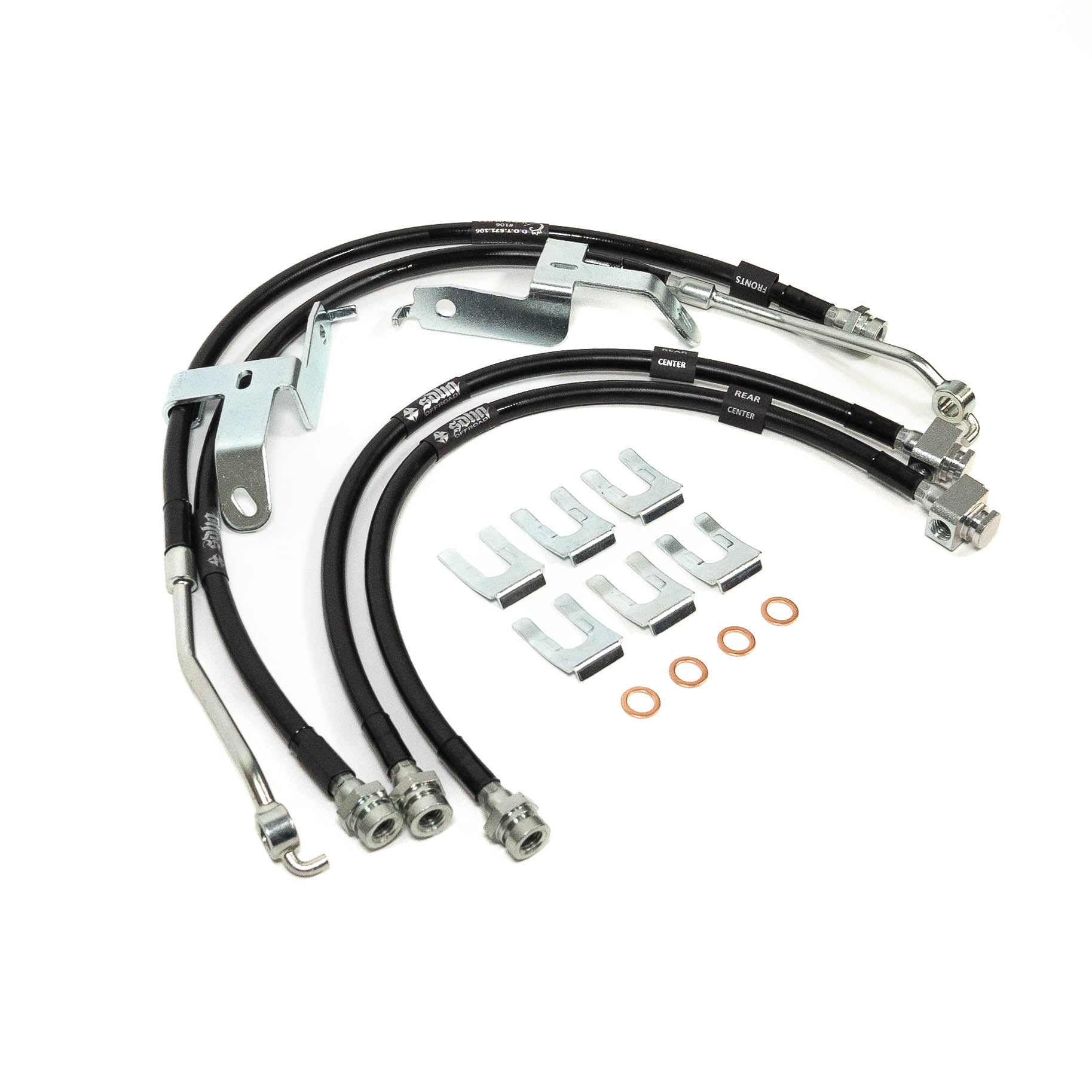 '21-23 Ford Bronco SDHQ Built Brake Line Kit