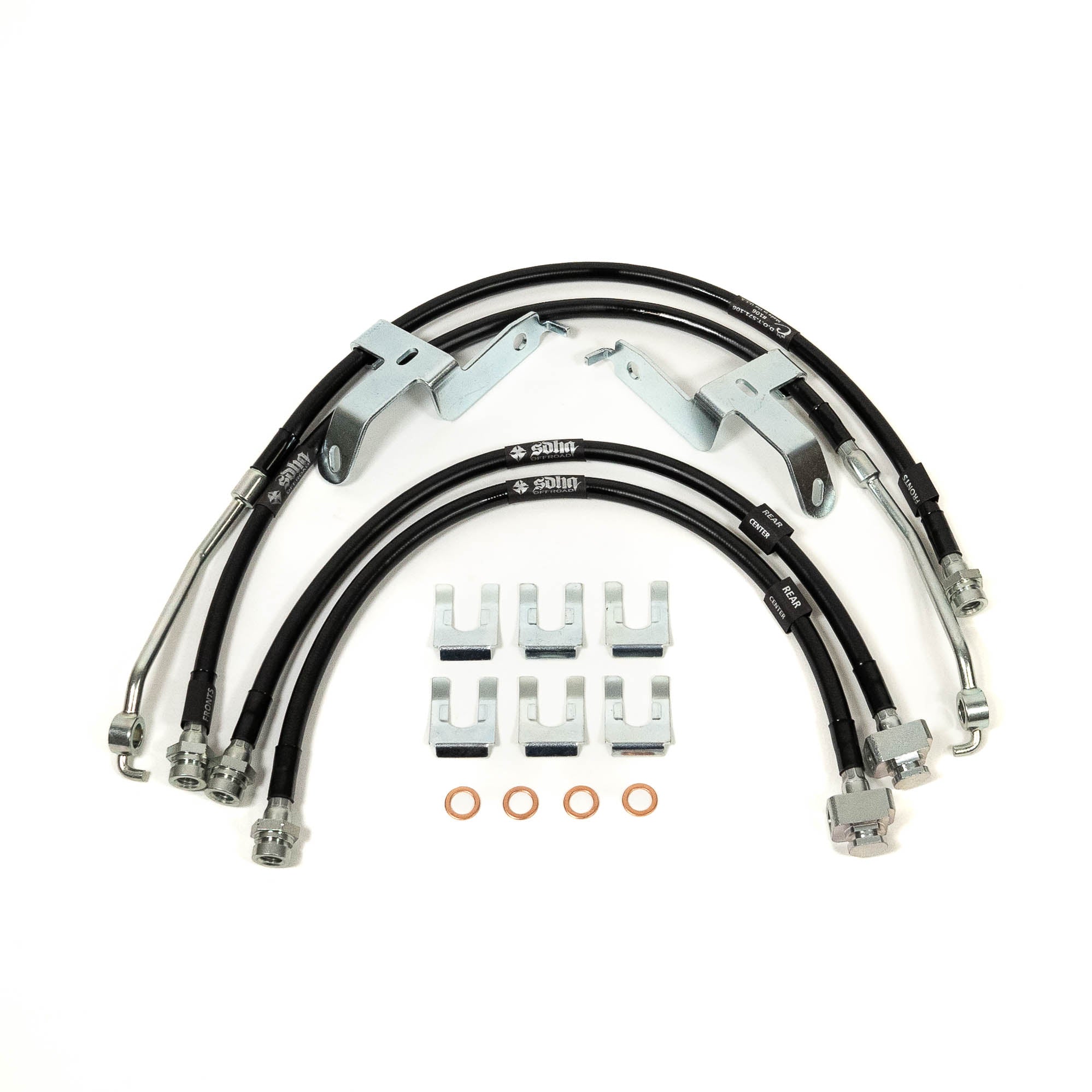 '21-23 Ford Bronco SDHQ Built Brake Line Kit