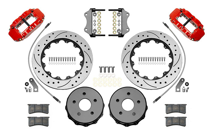 Jeep JT | Jeep JL |  Forged Narrow Superlite 4R Big Brake Rear Brake Kit For OE Parking Brake | 2018-2021