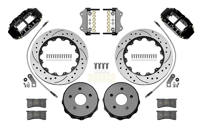 Jeep JT | Jeep JL |  Forged Narrow Superlite 4R Big Brake Rear Brake Kit For OE Parking Brake | 2018-2021