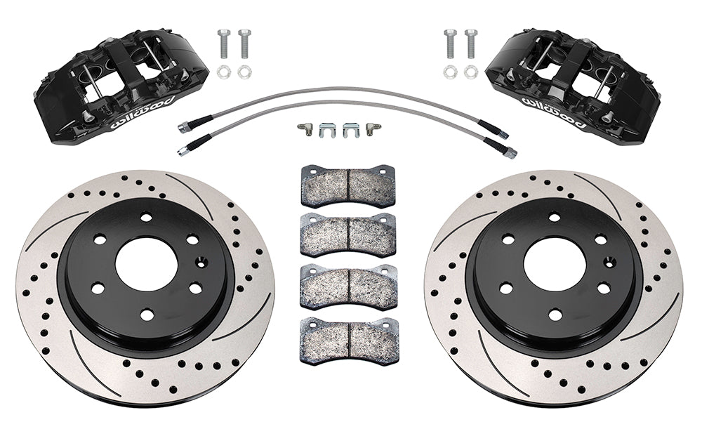 Silverado 1500 | Suburban | Sierra 1500 | AERO6-DM Direct-Mount Truck Front Brake Kit | 2010-2018