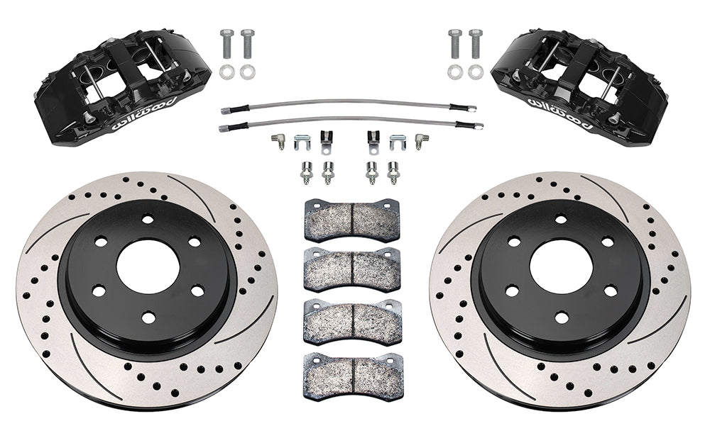 Wilwood AERO6-DM Direct-Mount Truck Front Brake Kit | 2010-2020 F150