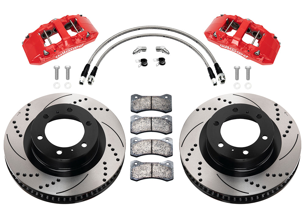 4Runner | FJ Cruiser | Tacoma | AERO6-DM Direct-Mount Truck Front Brak