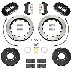 Forged Narrow Superlite 6R Big Brake Front Brake Kit (Hat) Skyline R33 | 17" Wheel Diameter Minimum