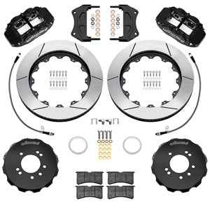 Forged Narrow Superlite 6R Big Brake Front Brake Kit (Hat) Skyline R33 | 18" Wheel Diameter Minimum