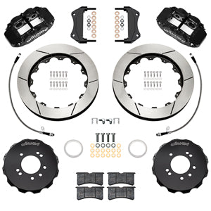 Forged Narrow Superlite 6R Big Brake Front Brake Kit (Hat) Skyline R33/R34 | 17" Wheel Diameter Minimum