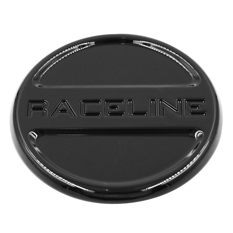 RACELINE 147B INTAKE GLOSS BLACK CAP Front View