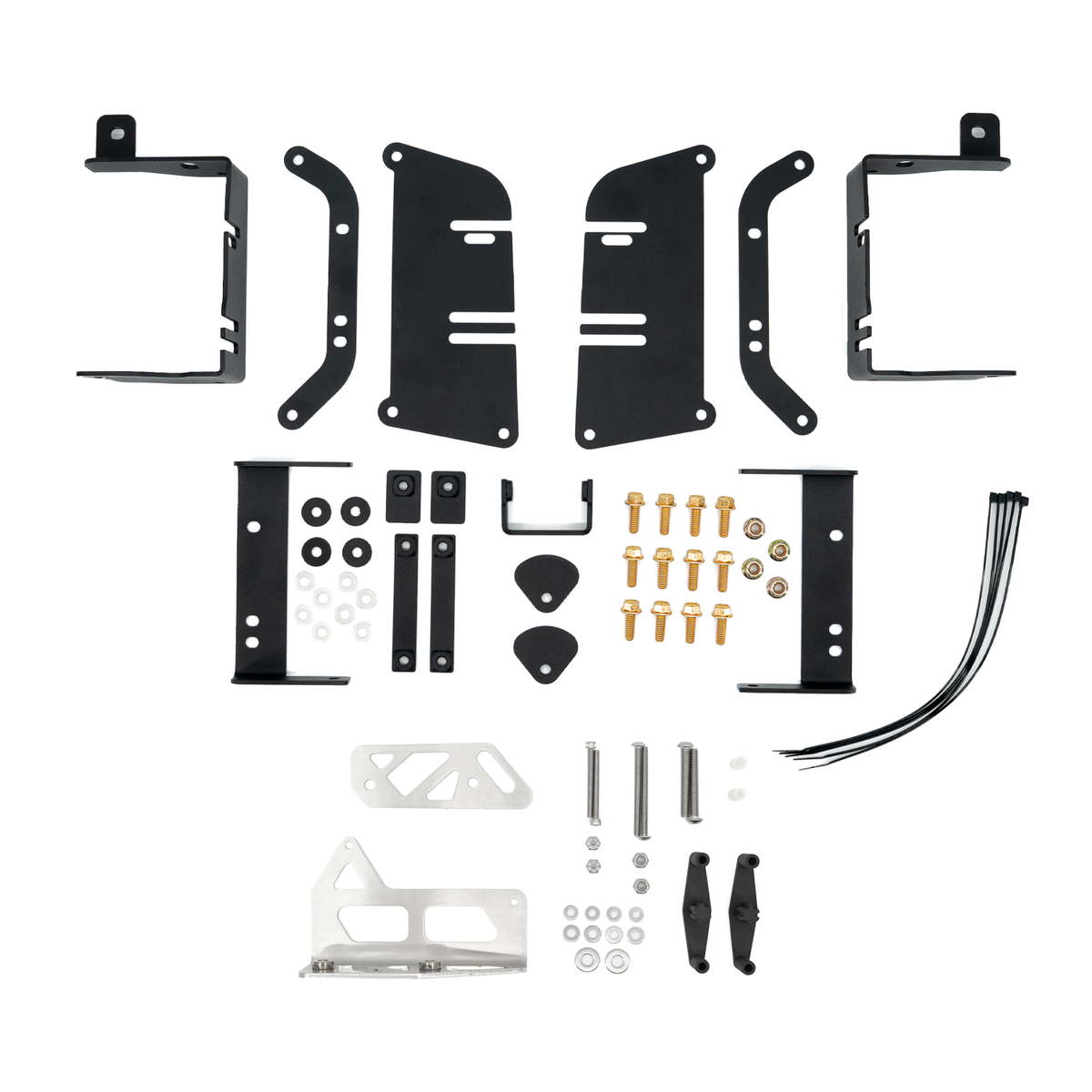 2024+ Ford Ranger/Ranger Raptor Dual 10" Behind The Grille Light Bar Mount