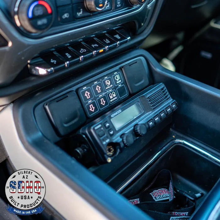 '14-18 Chevy/GMC 1500 SDHQ Built Switch Pros SP-9100 Keypad Mount