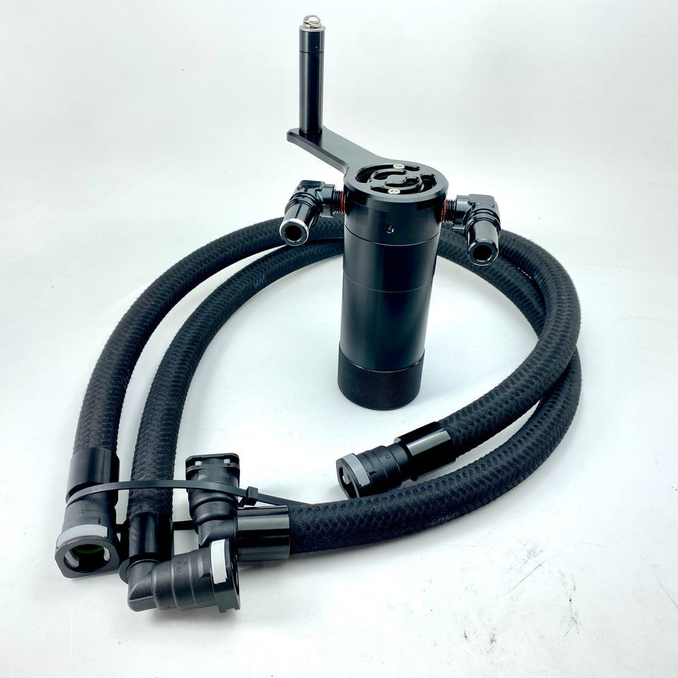 2025 Ford Explorer ST 3.0L Plug N Play ™ Oil Catch Can Front View