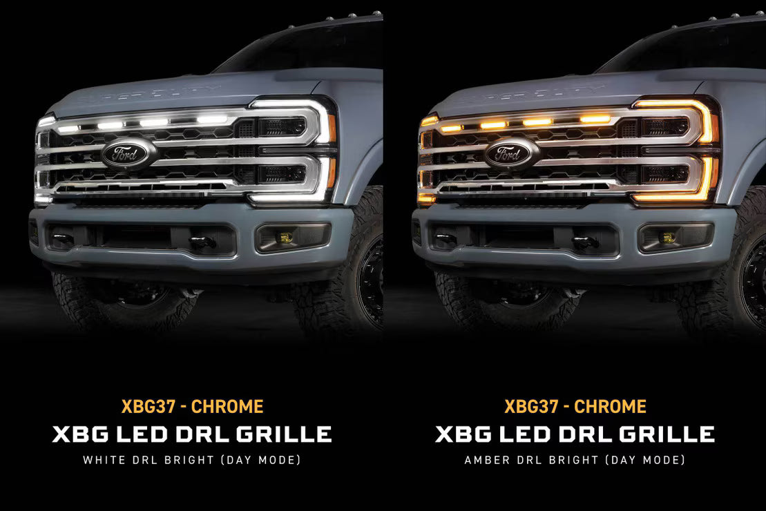 23-26 Ford Super Duty XBG LED DRL Grille