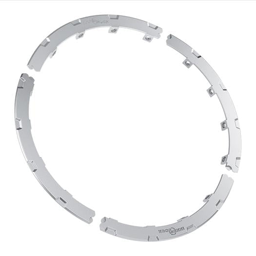 17" RECON PRO HALO ROCK RING KIT ALUMINUM Front View