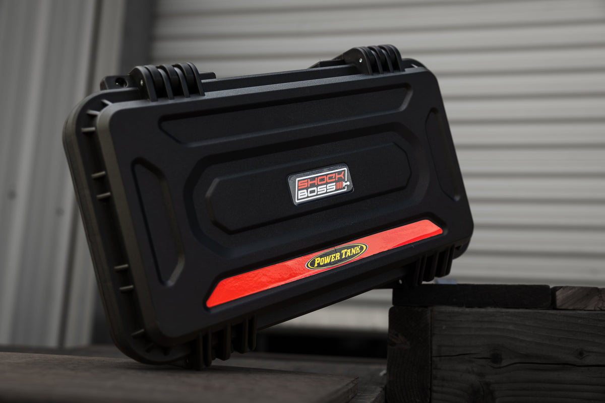 Ventoso™ RED Tire Inflator Gauge Hard Case