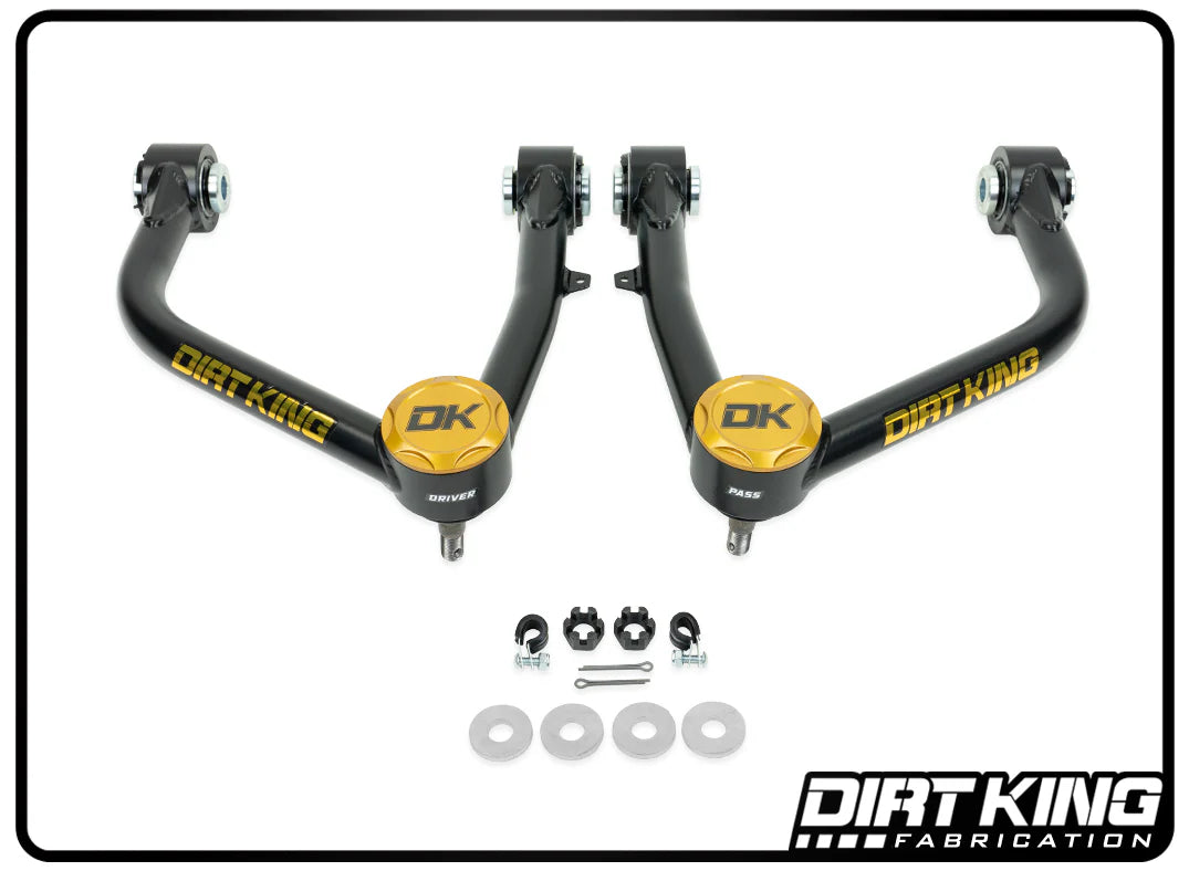 '07-21 Tundra Dirt King 4130 Balljoint Upper Control Arm Kit