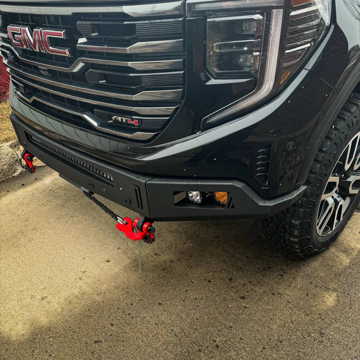 2022-2025 GMC SIERRA 1500 OCTANE WINCH BUMPER Front View