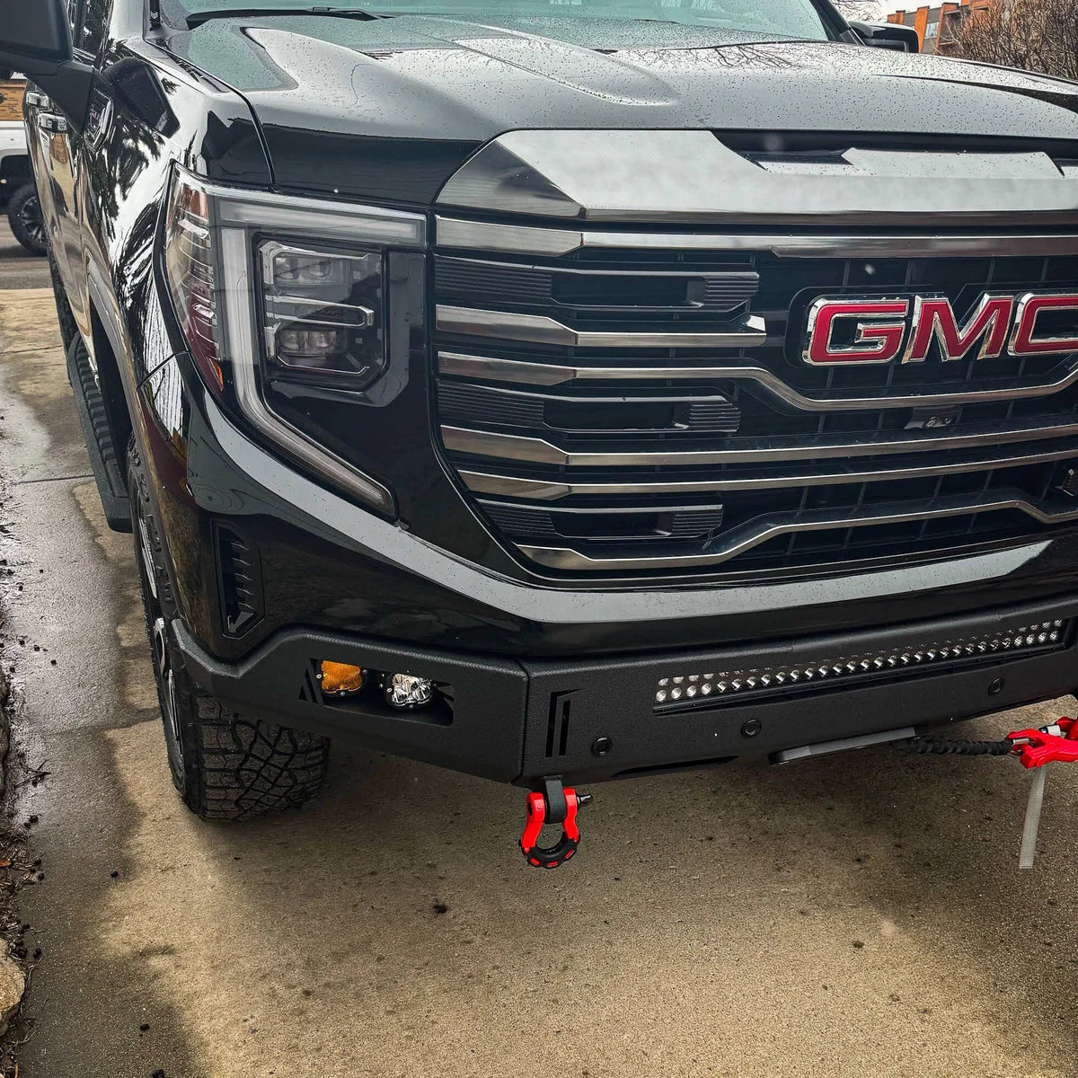 2022-2025 GMC SIERRA 1500 OCTANE WINCH BUMPER Front View