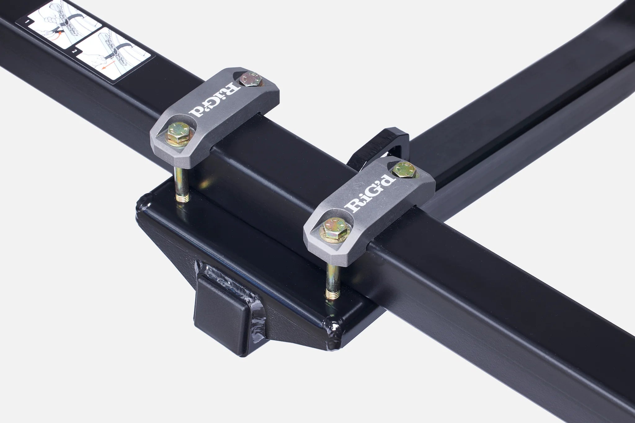 RambleRack Heavy Duty Hitch Bike Rack | RiGd Supply Front View