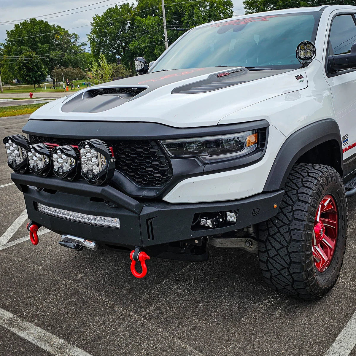 2021-2022 RAM TRX OCTANE FRONT WINCH BUMPER Front View