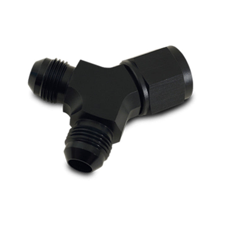 90 Degree Y Adapters, Female AN Flare to Male AN Flare Front View