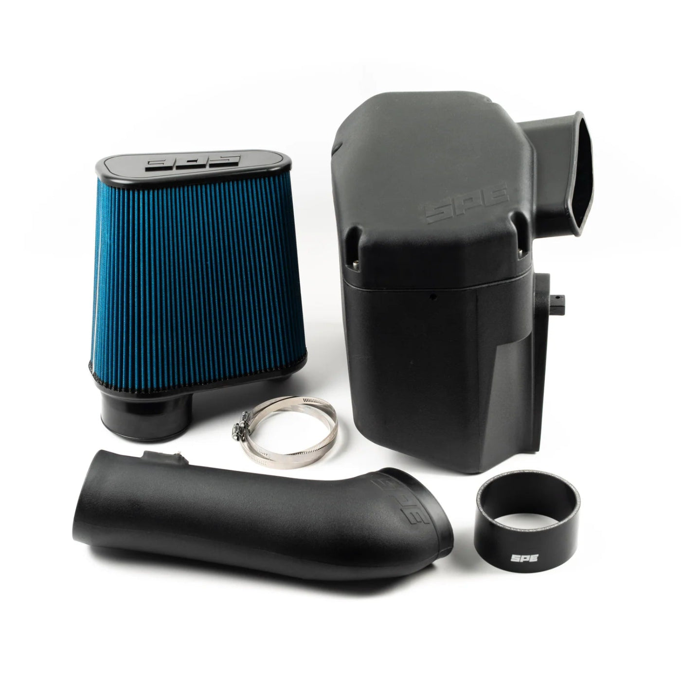 SPE Motorsport 6.7 Powerstroke 20+ Air Intake System Front View