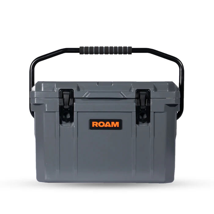 20QT Rugged Cooler Front View Grey