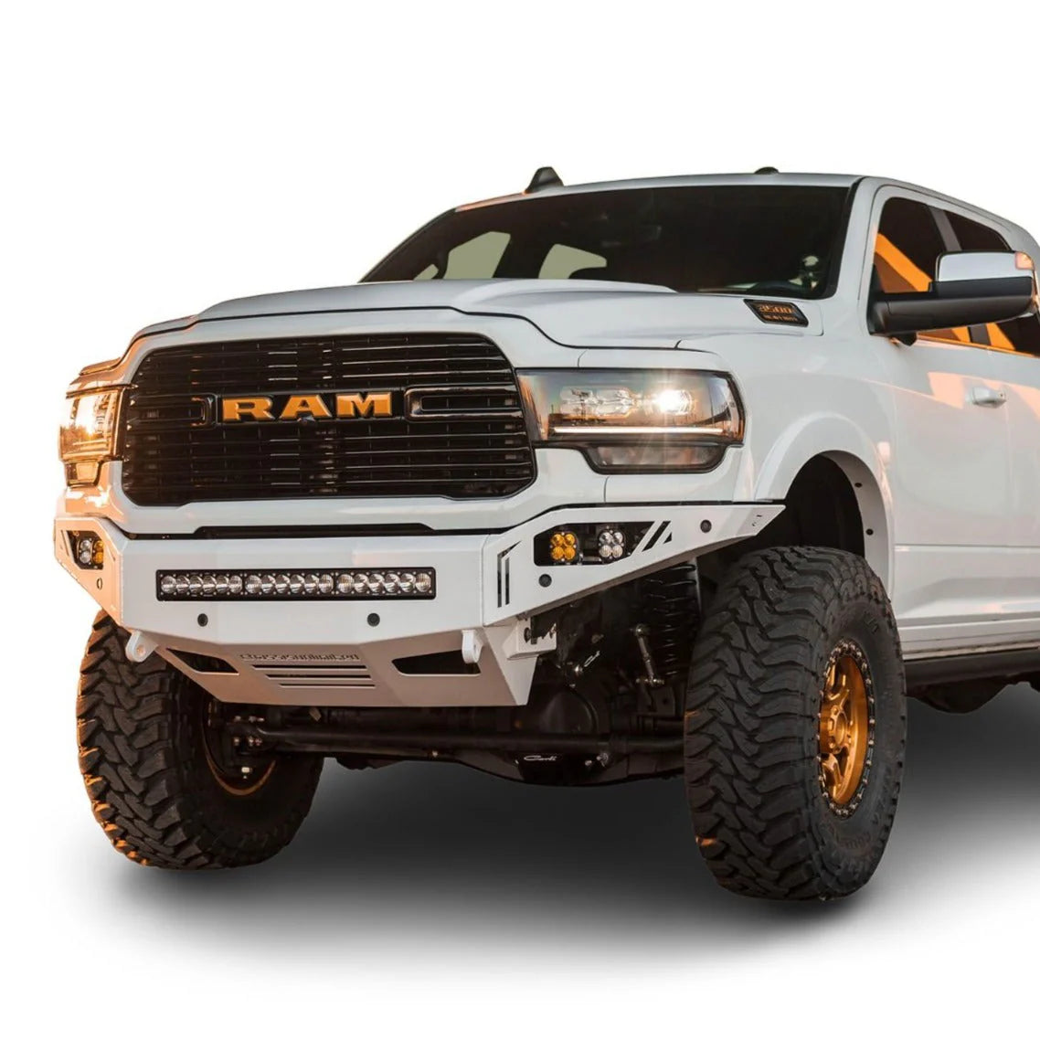 2019-2025 RAM 2500/3500 OCTANE SERIES FRONT BUMPER Front View