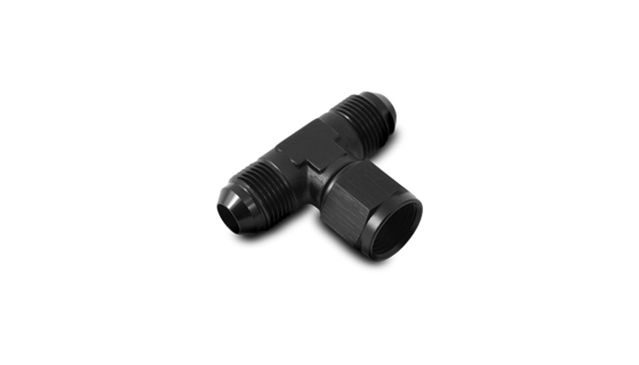 Male Flare Tee with Female Flare on Side Adapters