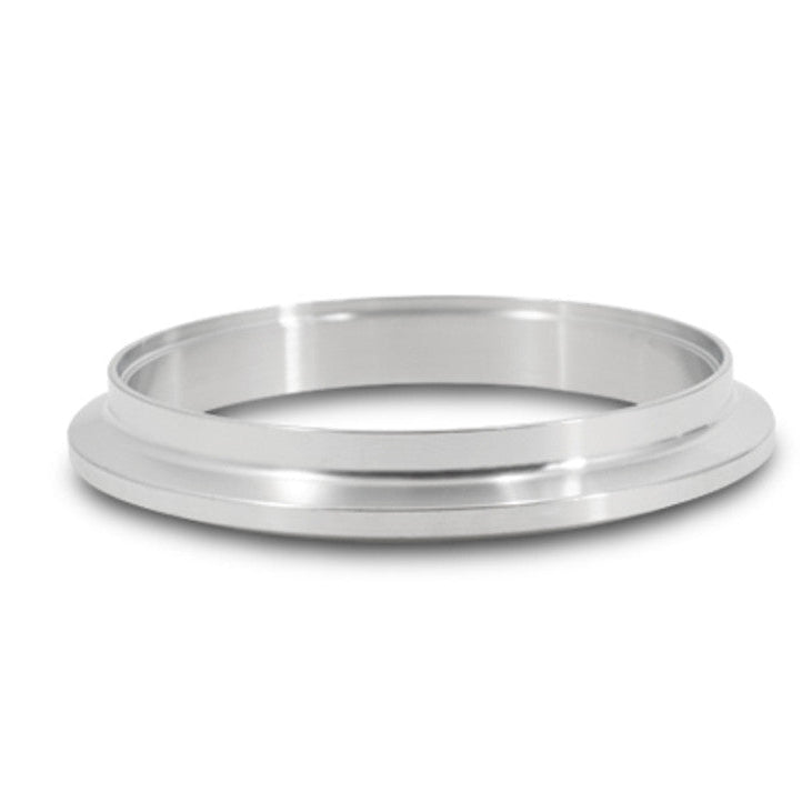 Stainless Steel Turbo Outlet Flange for Garrett GTX29, GT30 / GTX30, GT35 / GTX35, GT40 / GTX40 90mm O.D. Flange with 81mm diameter mating ring, (suits 3" O.D. tubing) Front View