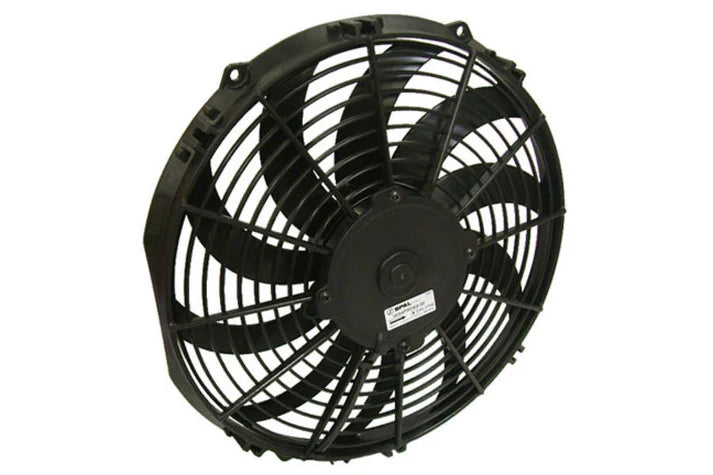 92-00 Civic All-Aluminum Fan Shroud w/ 12-inch SPAL Fan - Black