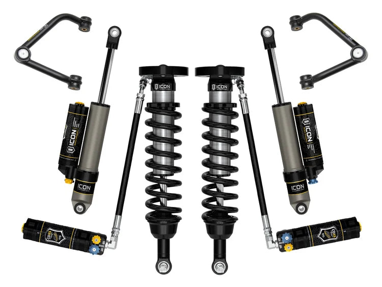 ICON 2019-2026 Chevrolet Silverado 1500/GMC Sierra 1500, 1.5-3.5" Lift, Stage 5 Suspension System, Tubular
