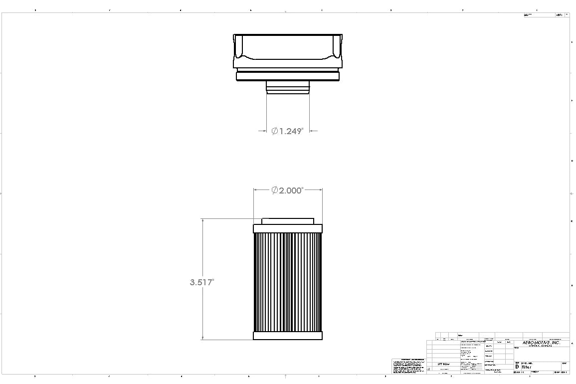 100 Micron Elements - A3000 & Canister