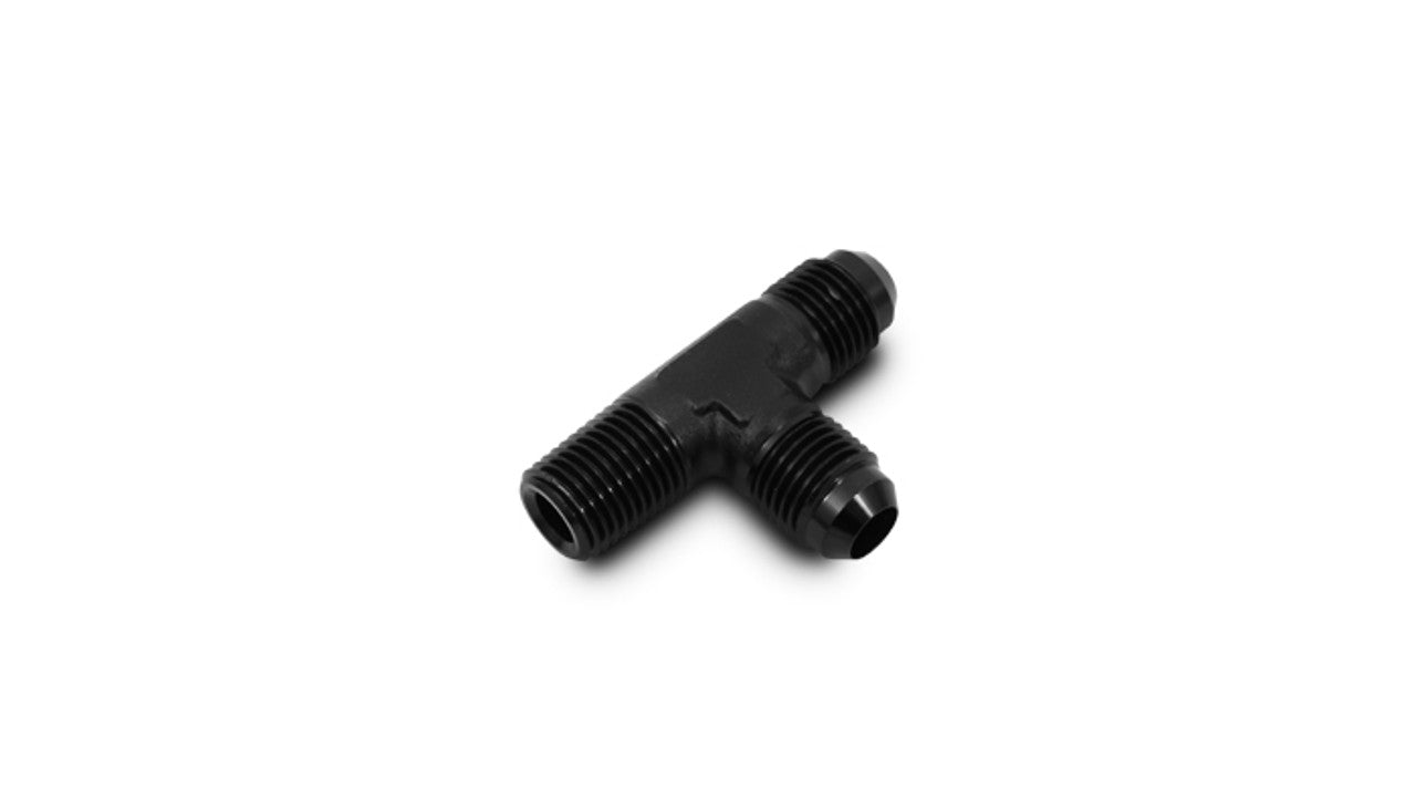 Male Flare Tee Adapter, NPT on Run