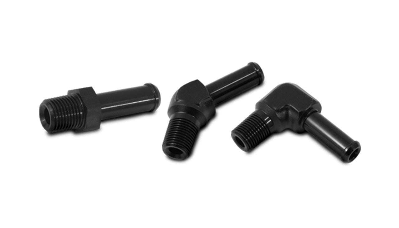 Vibrant Male NPT to Hose Barb Adapters