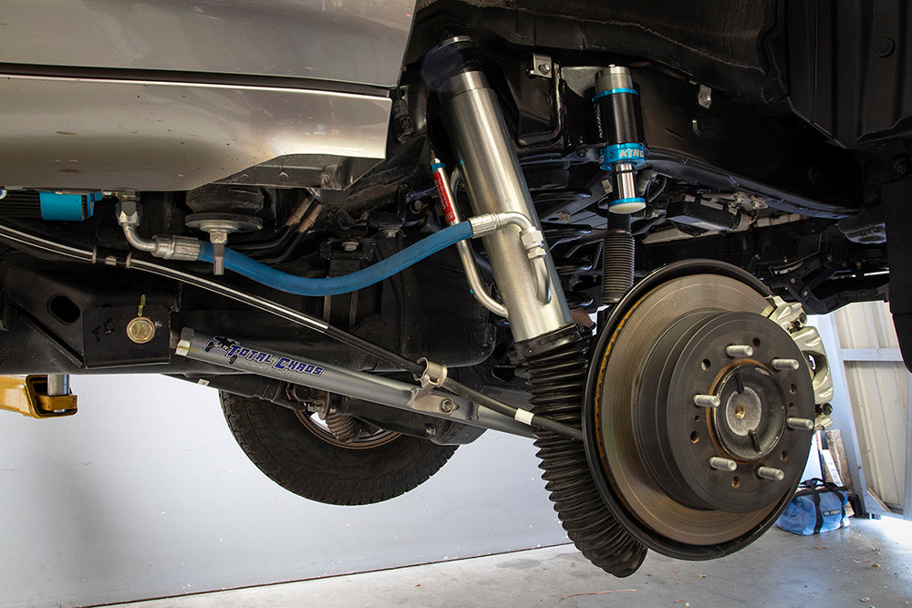 UCA W/ ADJUSTABLE COILOVER 3.0 INCH DIAMETER FRONT AND REAR SHOCKS - LEXUS GX470