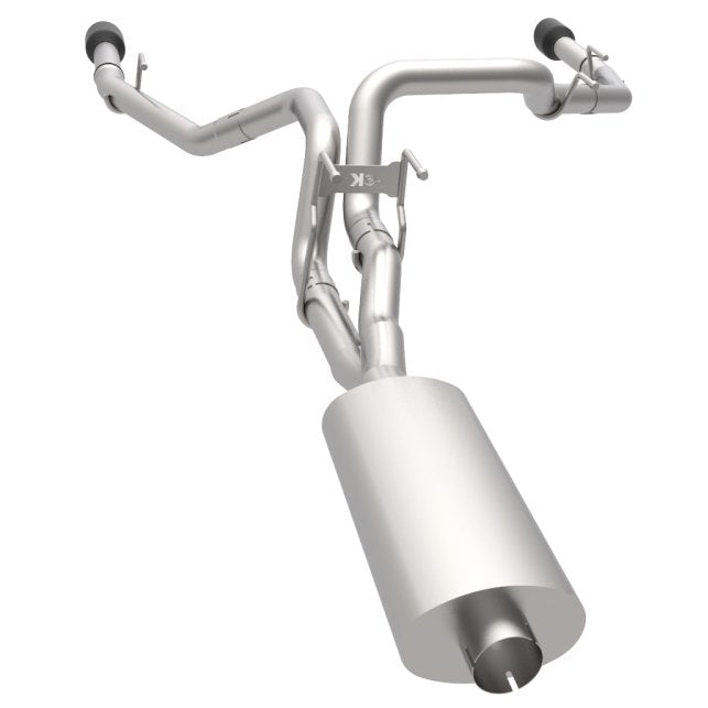 2009-2018 Ram 1500 / 2019-2022 1500 Classic 5.7L HEMI Cat-Back w/ Black Tips Front View