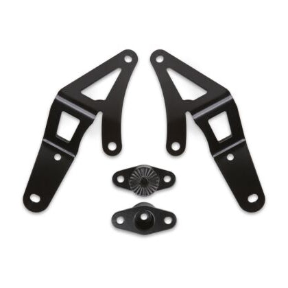 Cognito KC HiLiTES Pro 6 Light Bracket Kit For 14-21 Polaris RZR XP 1000 / XP Turbo / Turbo S 4 Seat Roll Cage Front View