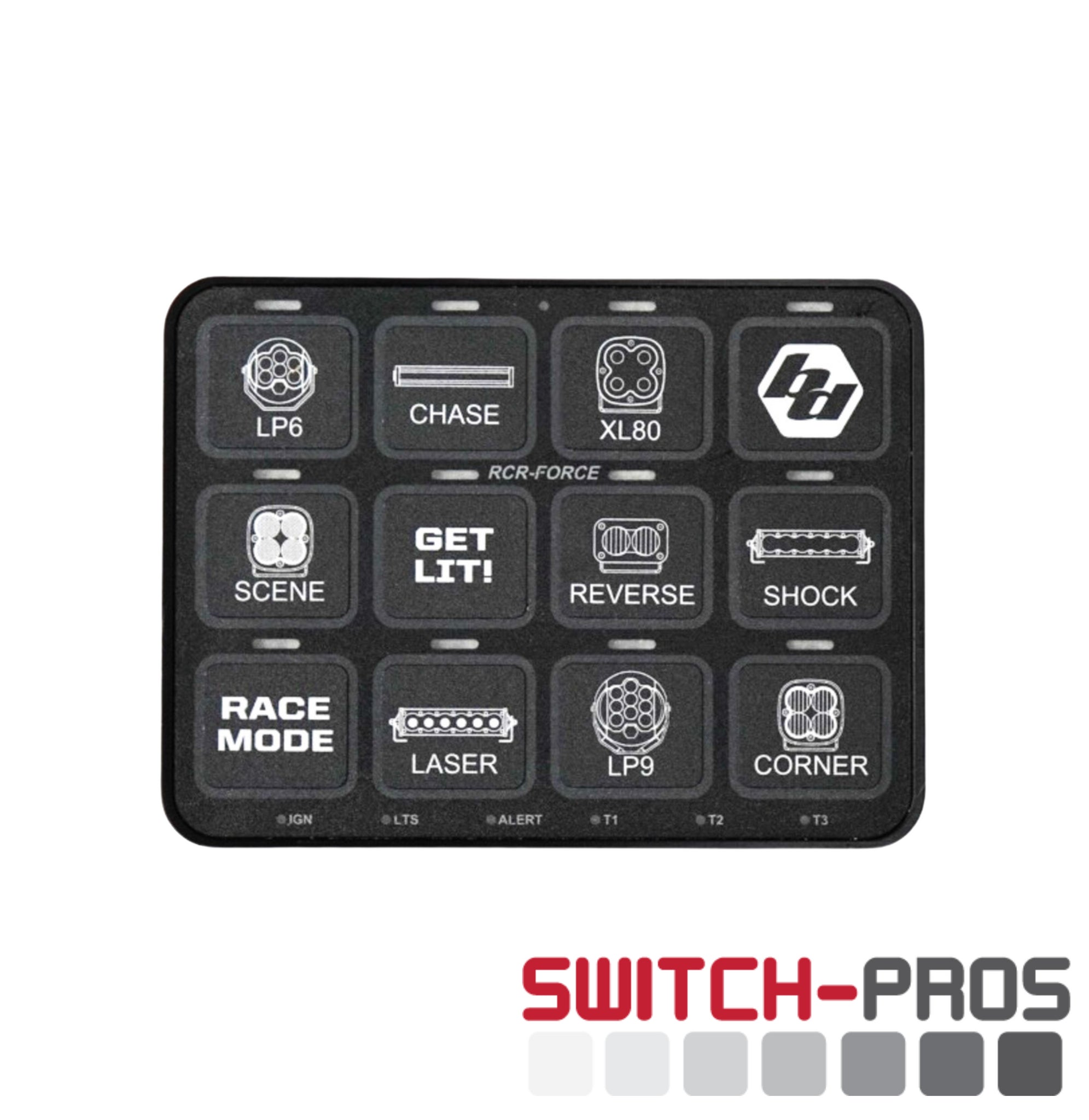 Baja Designs Legend Kit Switch Pros display
