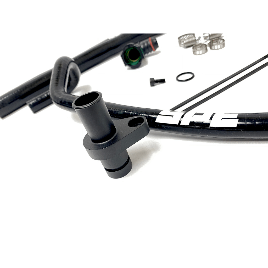 SPE Motorsport 2011-2024 6.7L Powerstroke Coolant Hose Reroute Kit