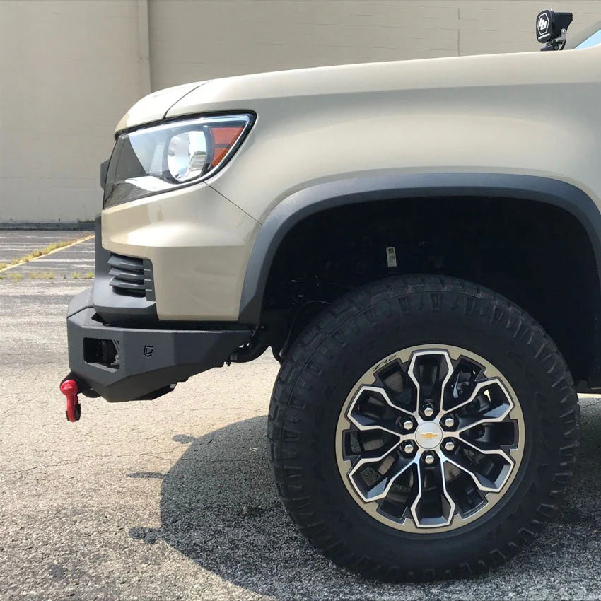 2021+ CHEVY ZR2 COLORADO OCTANE FRONT WINCH BUMPER Front View