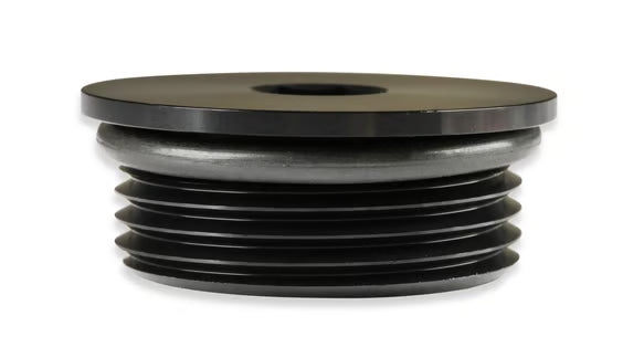Earl's -12 AN Port Plug w/ O-Ring Seal, Black Anodized Aluminum