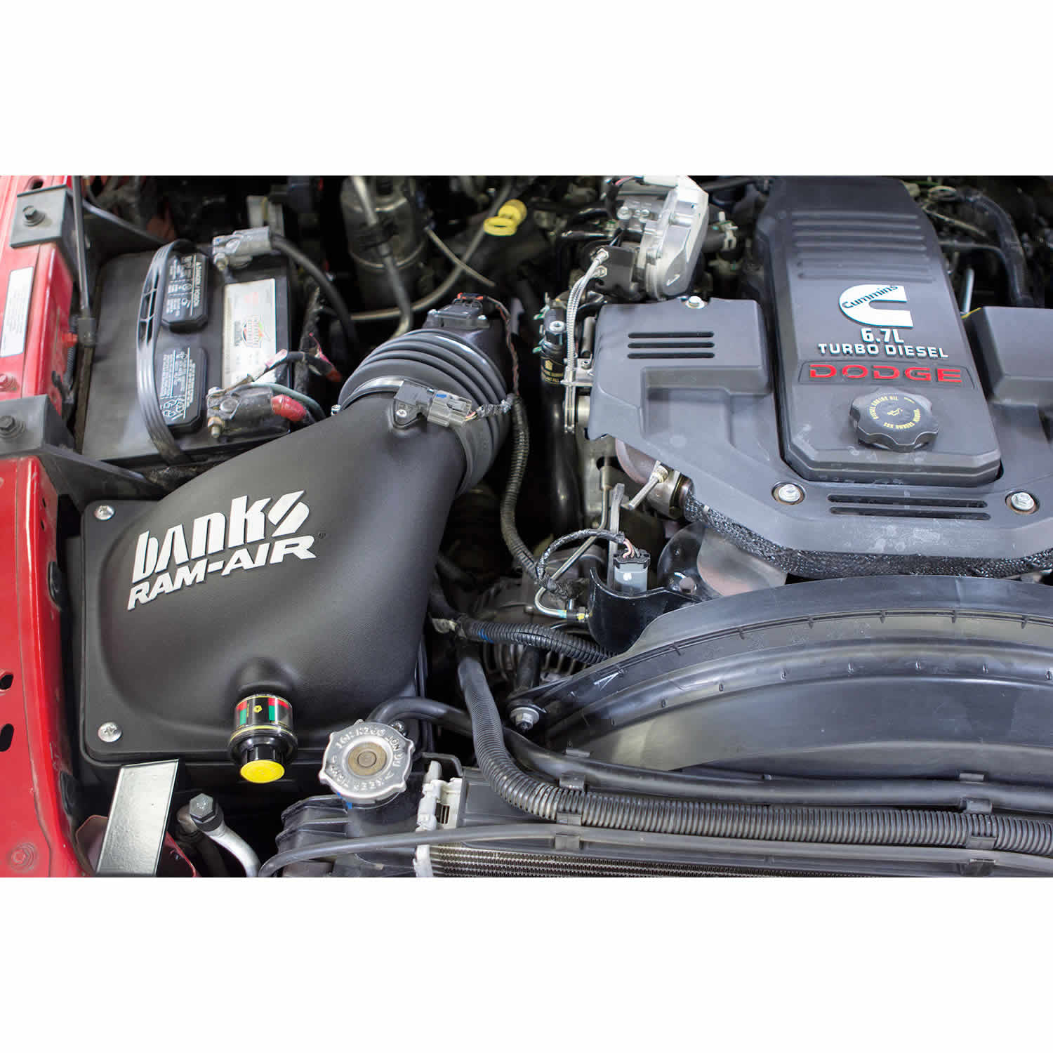 2007-2009 Dodge Ram 2500/3500 6.7L Cummins Oiled or Dry Filter, Cold Air Intake System